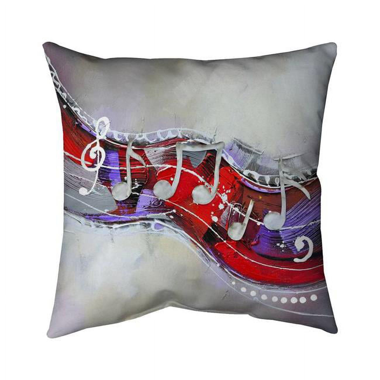 16 x 16 in. Symphony-Double Sided Print Indoor Pillow Cover