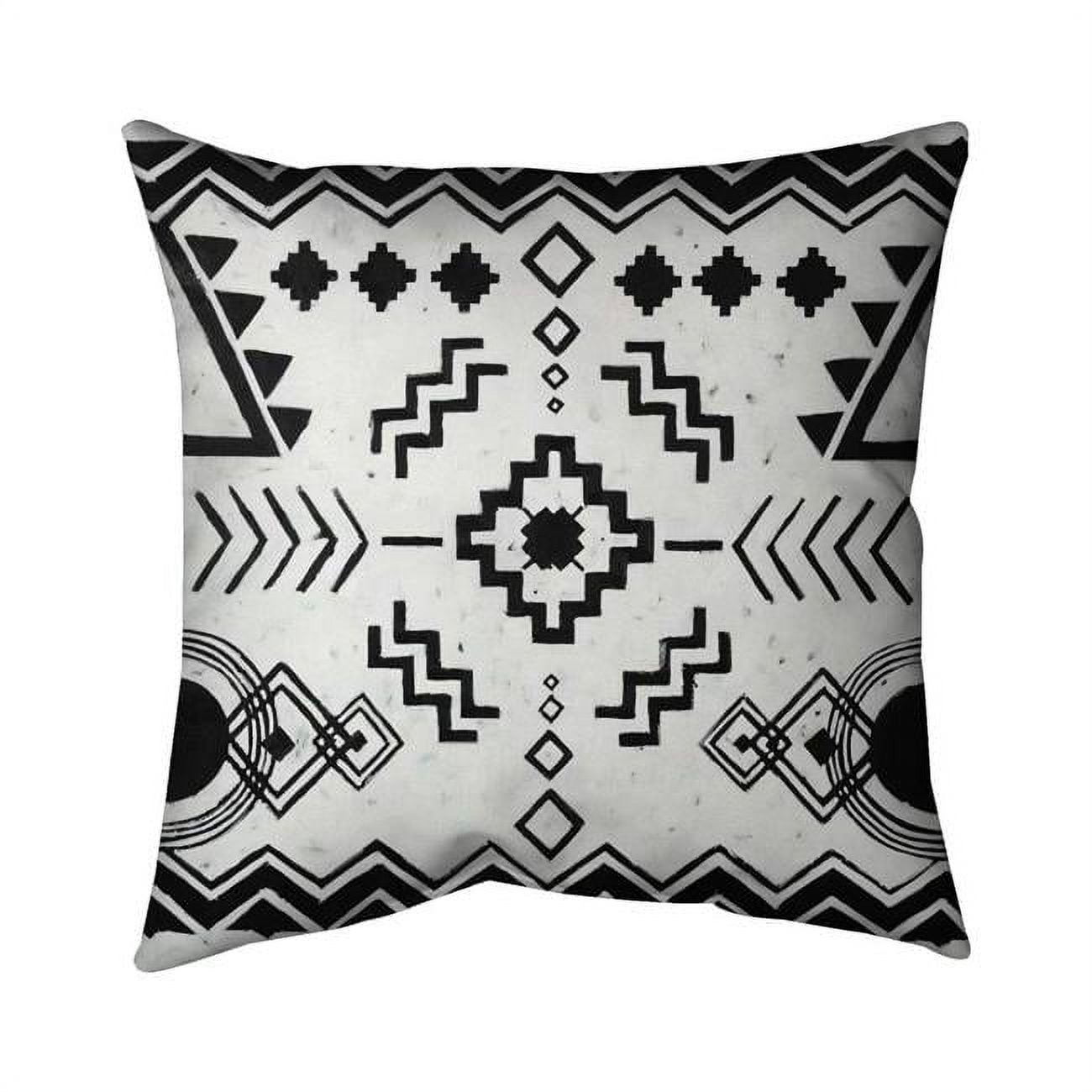 16 x 16 in. Ethnic Patterns-Double Sided Print Indoor Pillow Cover
