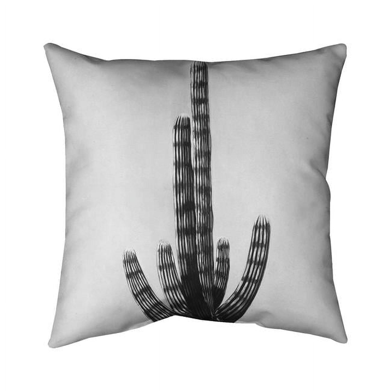 18 x 18 in. Cactus-Double Sided Print Indoor Pillow Cover