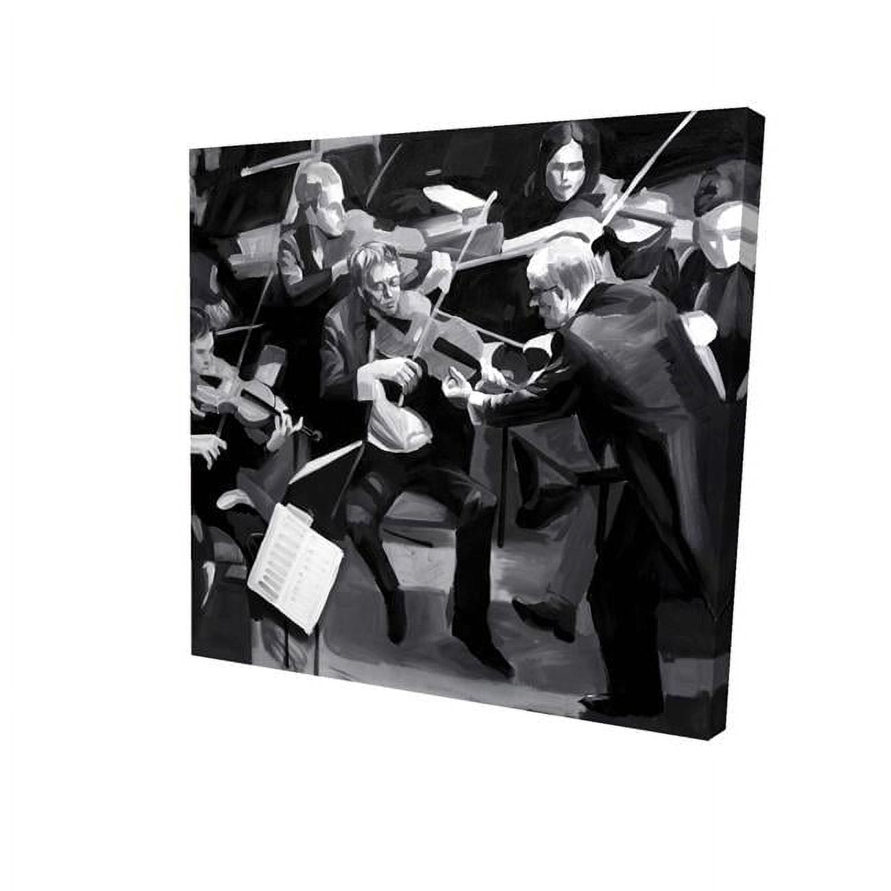8 x 8 in. Symphony Orchestra Performing-Print on Canvas
