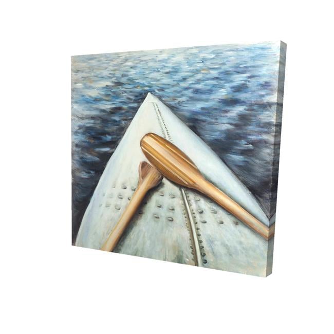 8 x 8 in. Canoe Adventure-Print on Canvas