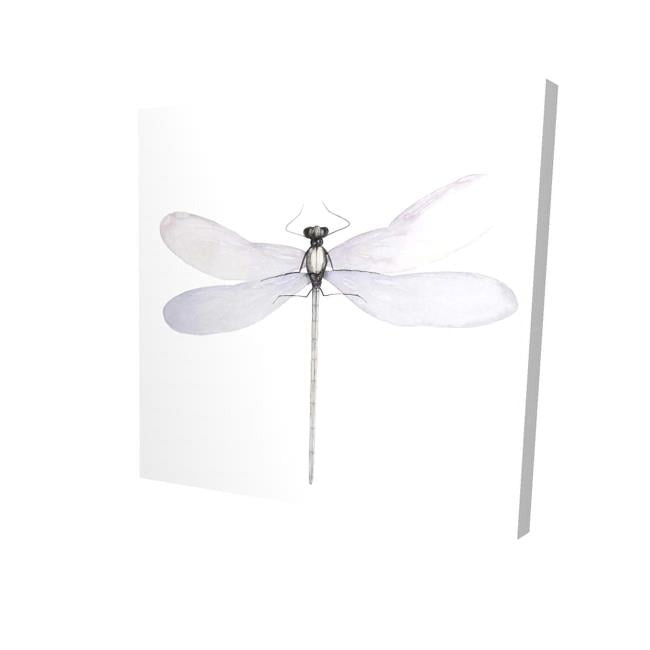 12 x 12 in. Delicate Dragonfly-Print on Canvas