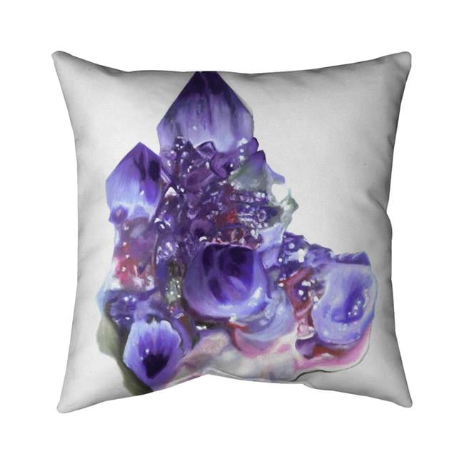 16 x 16 in. Amethyst-Double Sided Print Indoor Pillow Cover