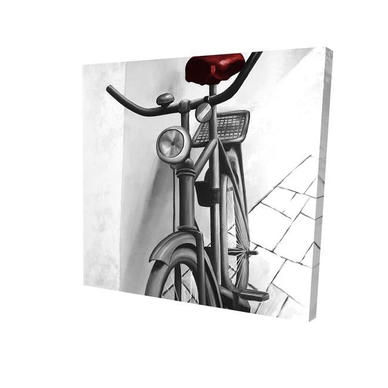 8 x 8 in. Abandoned Bicycle-Print on Canvas