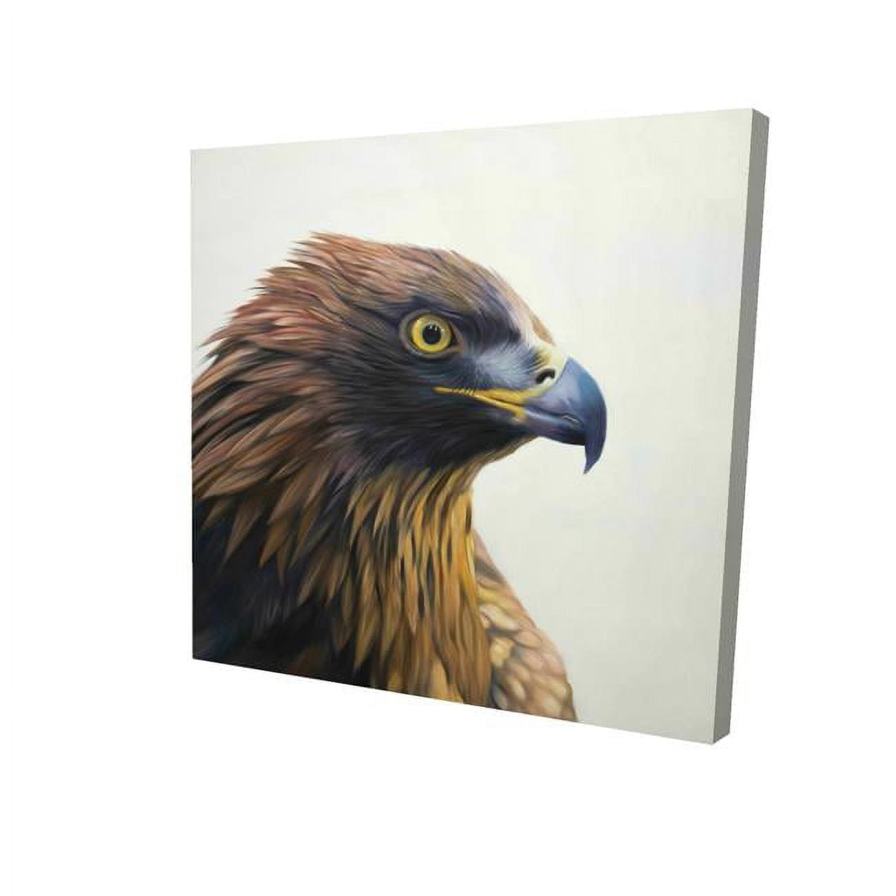 12 x 12 in. Brown-Headed Eagle-Print on Canvas