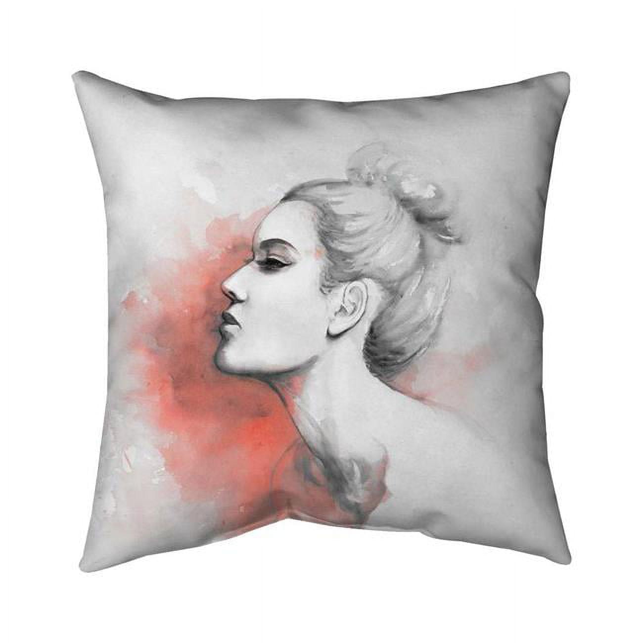 18 x 18 in. Deliberation-Double Sided Print Indoor Pillow Cover