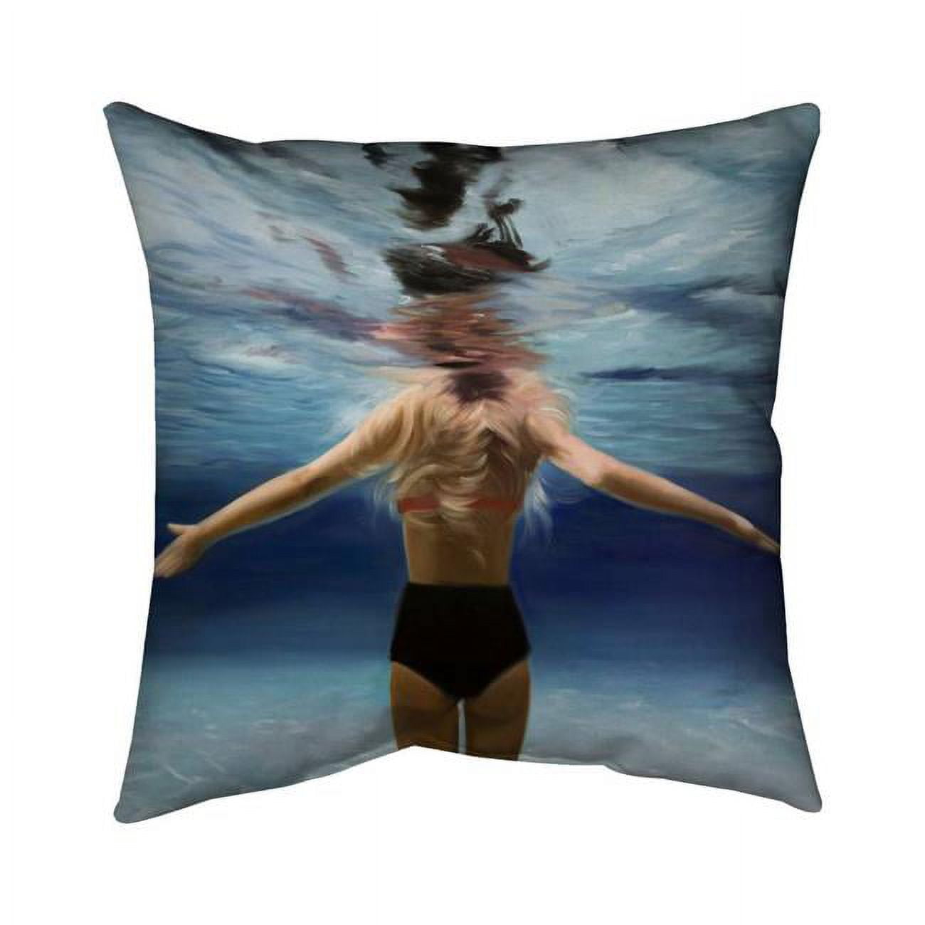 18 x 18 in. Under The Sea-Double Sided Print Indoor Pillow Cover