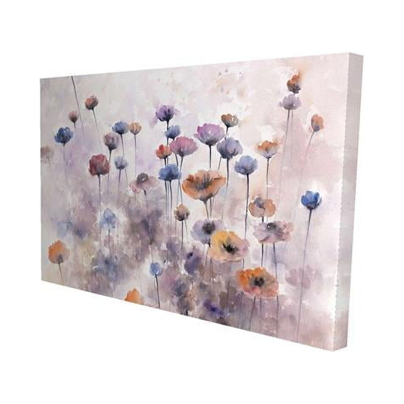 12 x 18 in. Small Wildflowers-Print on Canvas