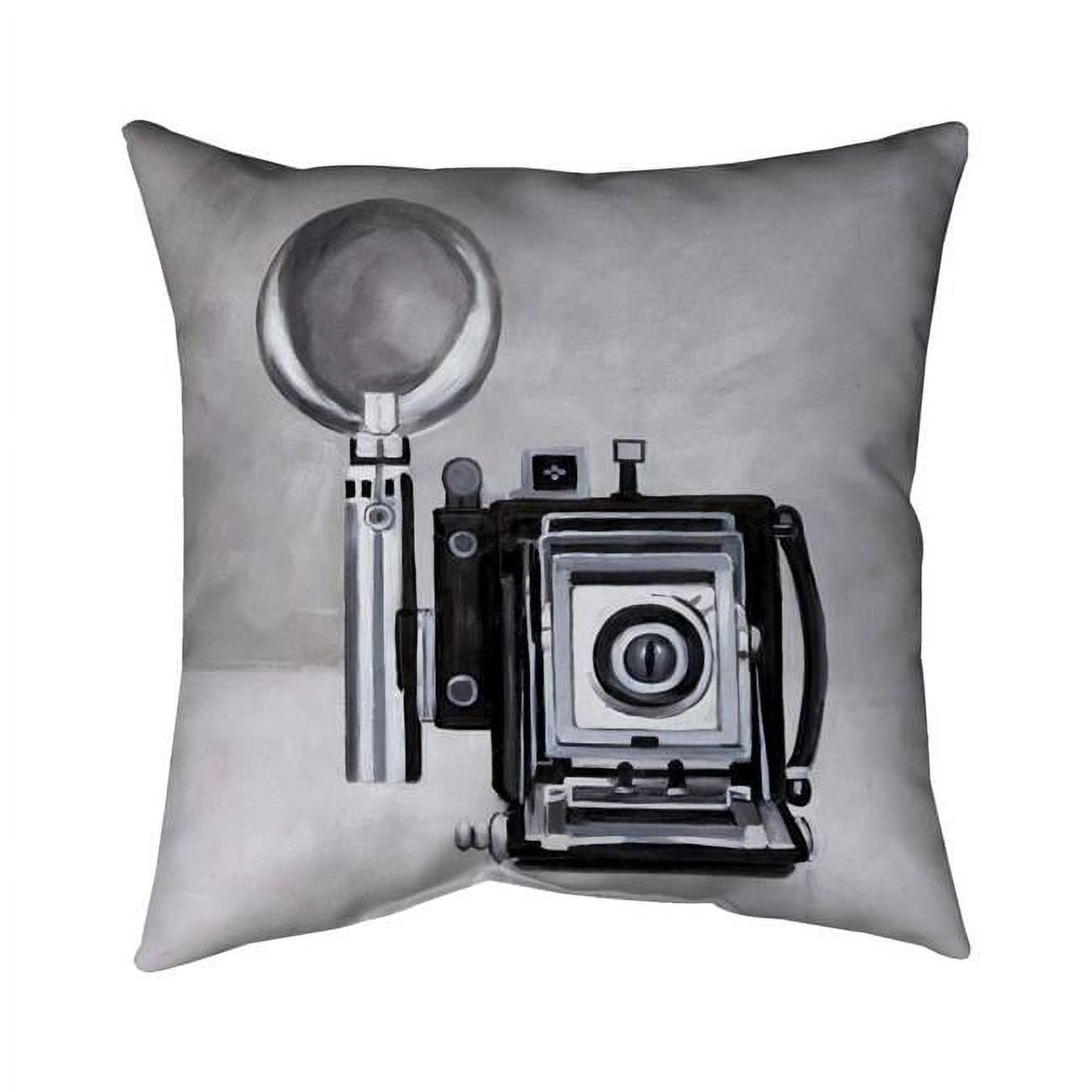 18 x 18 in. Antique Camera-Double Sided Print Indoor Pillow Cover