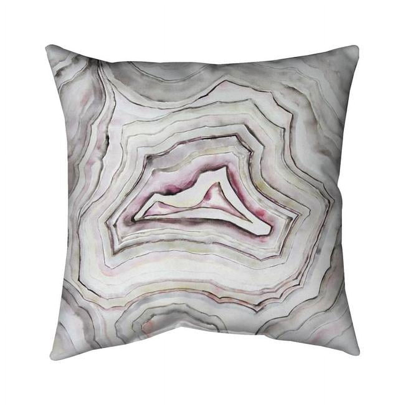 18 x 18 in. Geode-Double Sided Print Indoor Pillow Cover