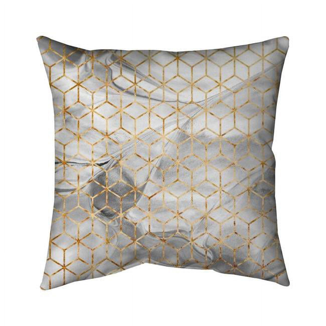 18 x 18 in. Symmetry-Double Sided Print Indoor Pillow Cover