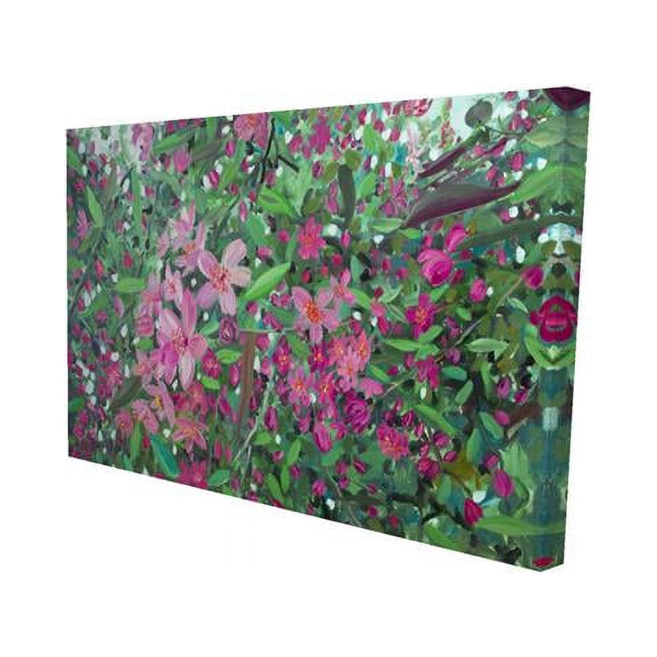 12 x 18 in. Cherry Tree Blooming-Print on Canvas