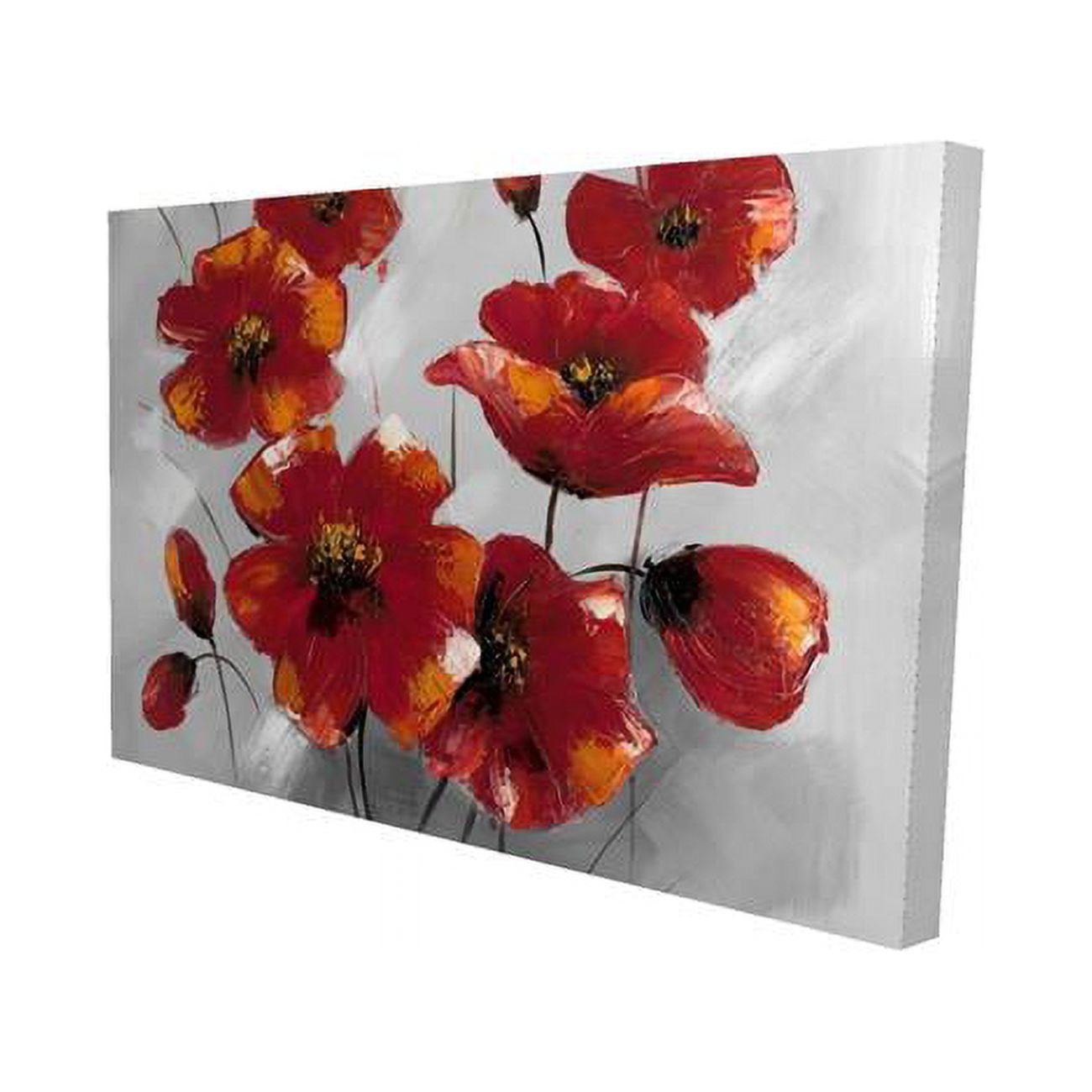 12 x 18 in. Anemone Flowers-Print on Canvas