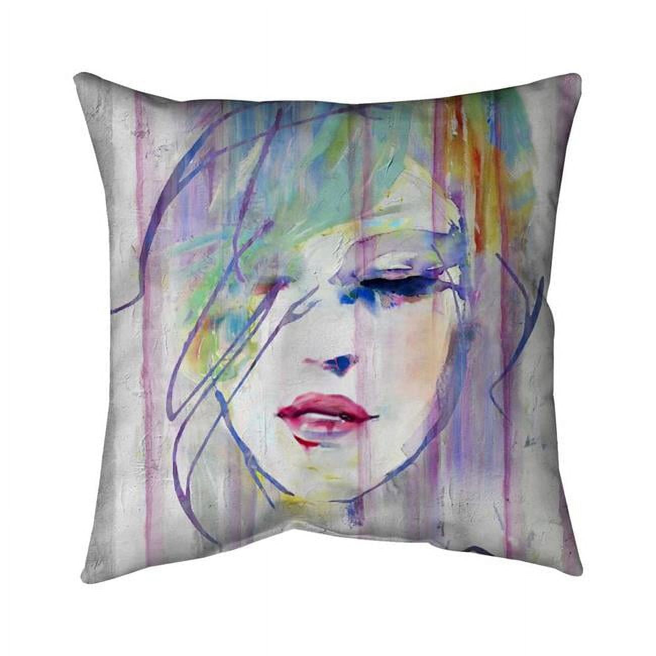 20 x 20 in. Abstract Beauty-Double Sided Print Indoor Pillow Cover