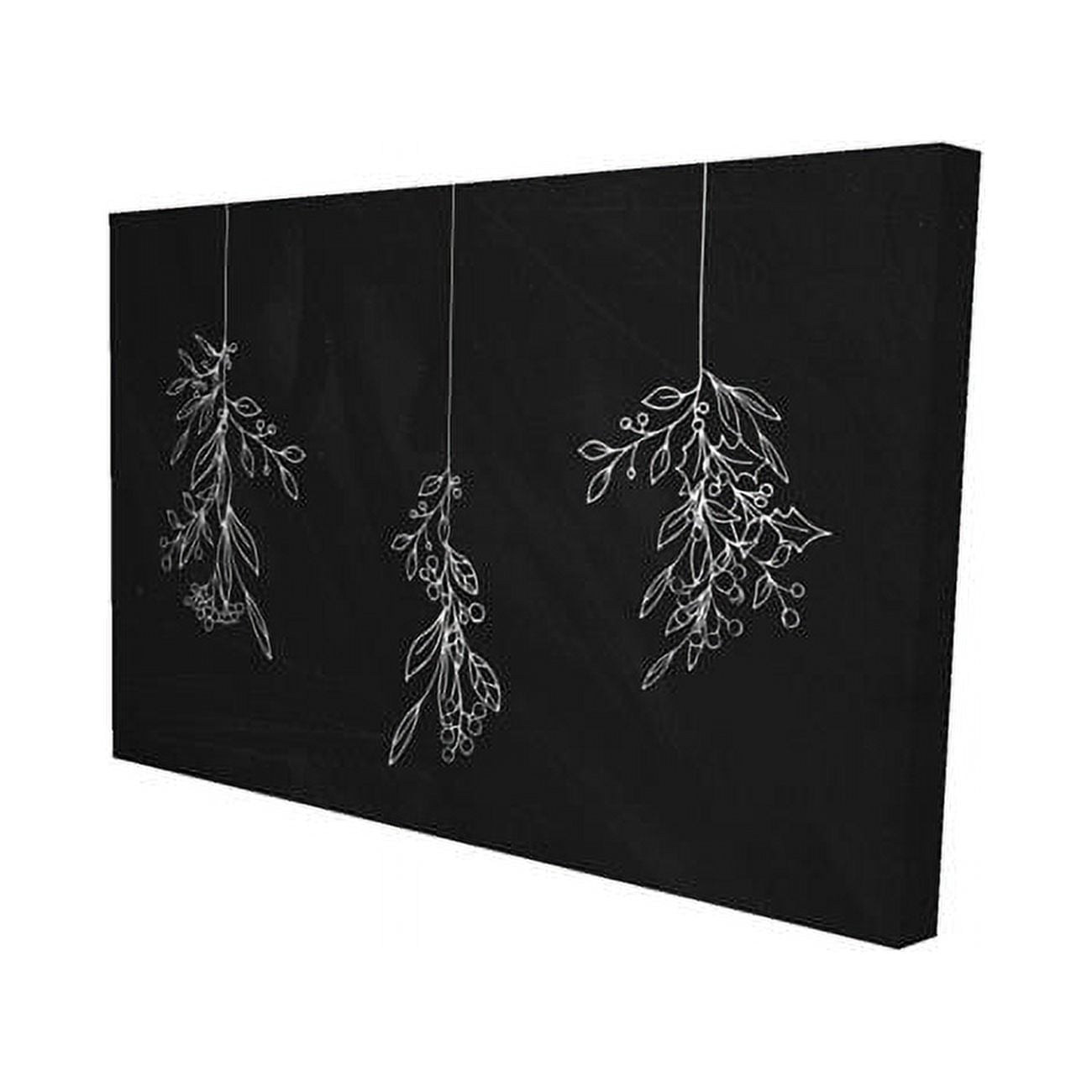 12 x 18 in. Mistletoe-Print on Canvas