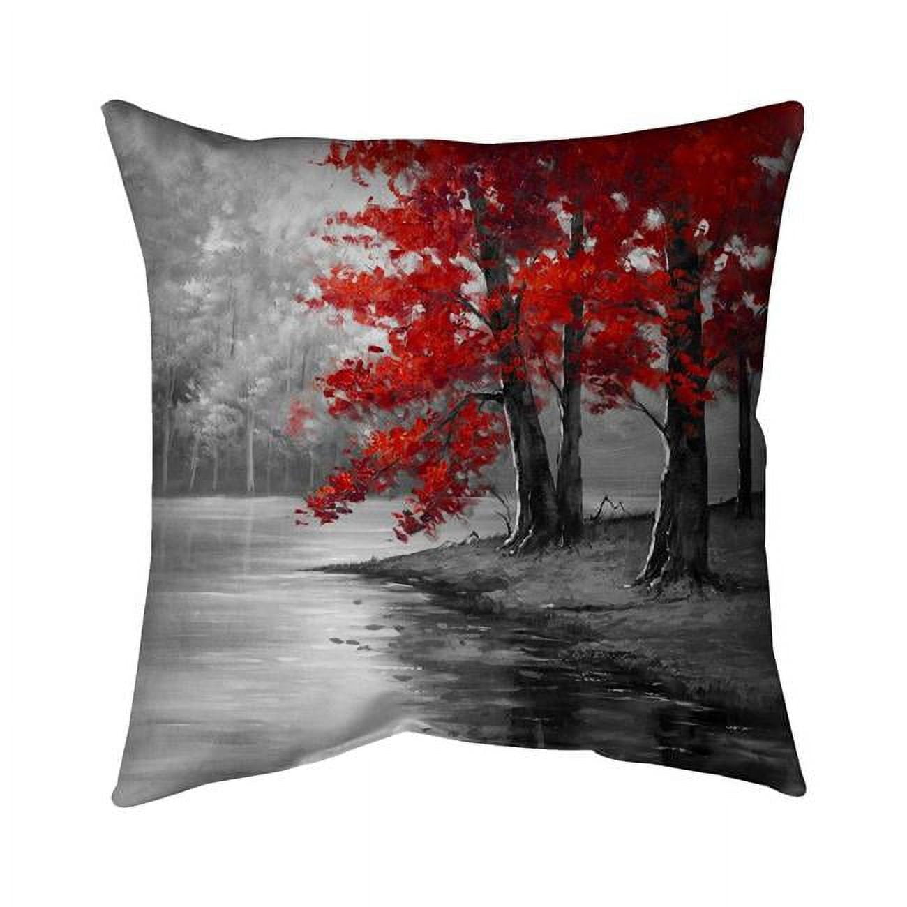 16 x 16 in. Peaceful View-Double Sided Print Indoor Pillow Cover