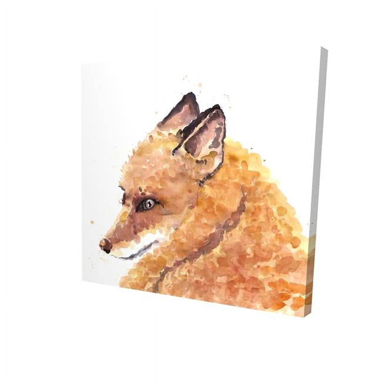 12 x 12 in. Fox-Print on Canvas