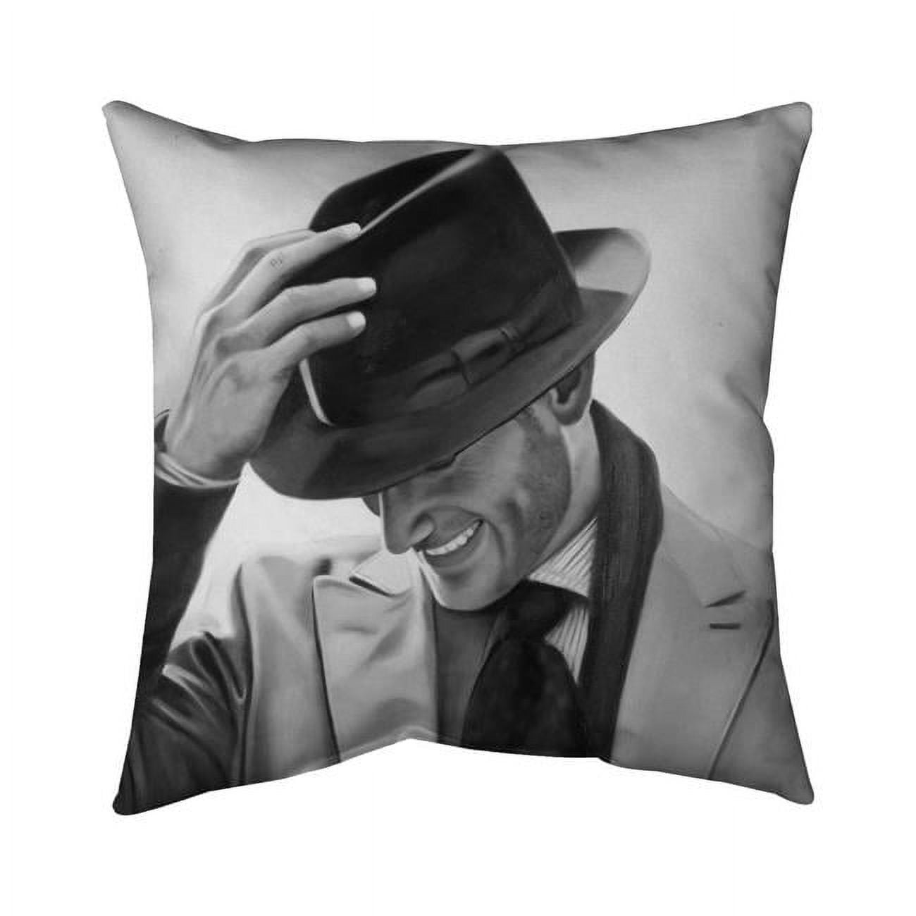 18 x 18 in. Well-Dressed Man-Double Sided Print Indoor Pillow Cover