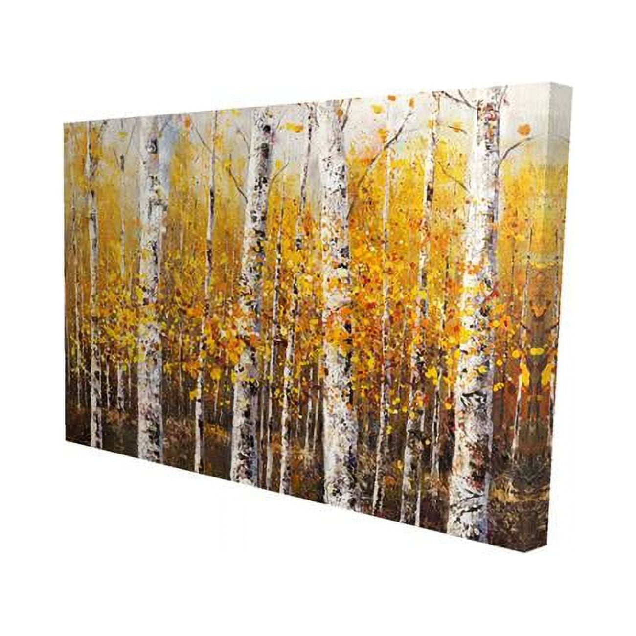 12 x 18 in. Birches by Sunny Day-Print on Canvas
