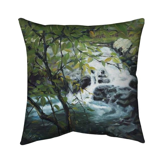 18 x 18 in. Peaceful Fall-Double Sided Print Indoor Pillow Cover