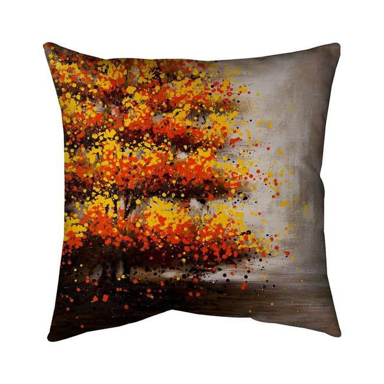 18 x 18 in. Dotted Tree-Double Sided Print Indoor Pillow Cover