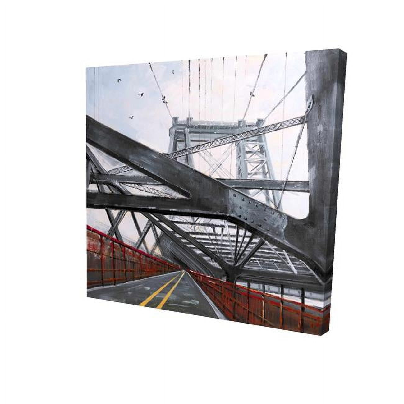 16 x 16 in. Bridge Architecture-Print on Canvas