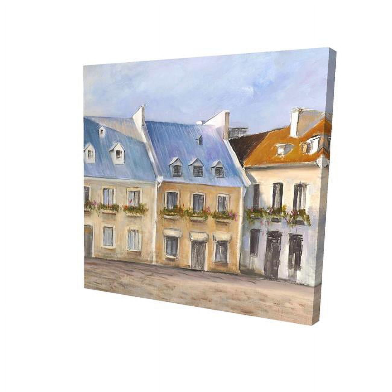 16 x 16 in. Old Quebec City-Print on Canvas