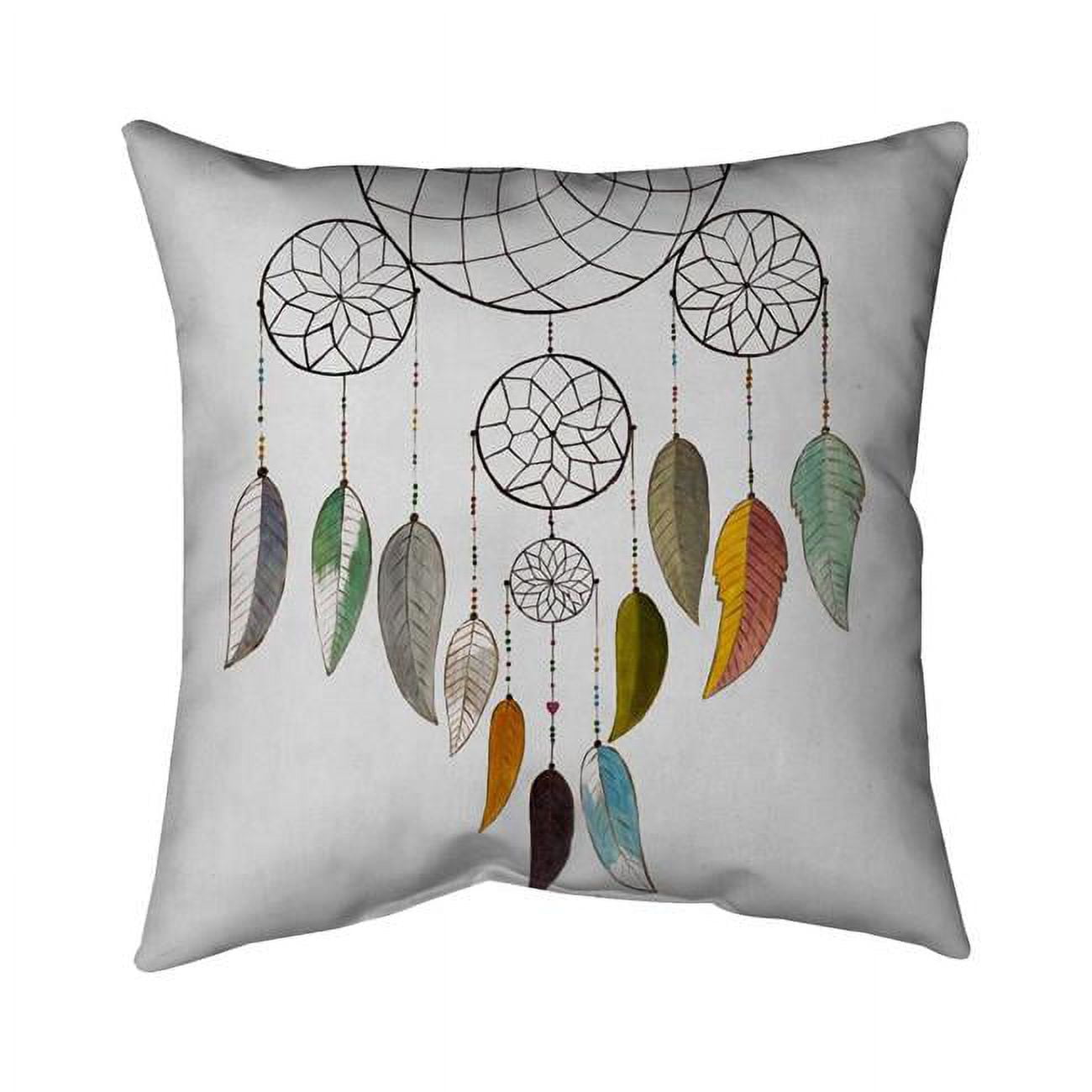 20 x 20 in. Dreamcatcher-Double Sided Print Indoor Pillow Cover