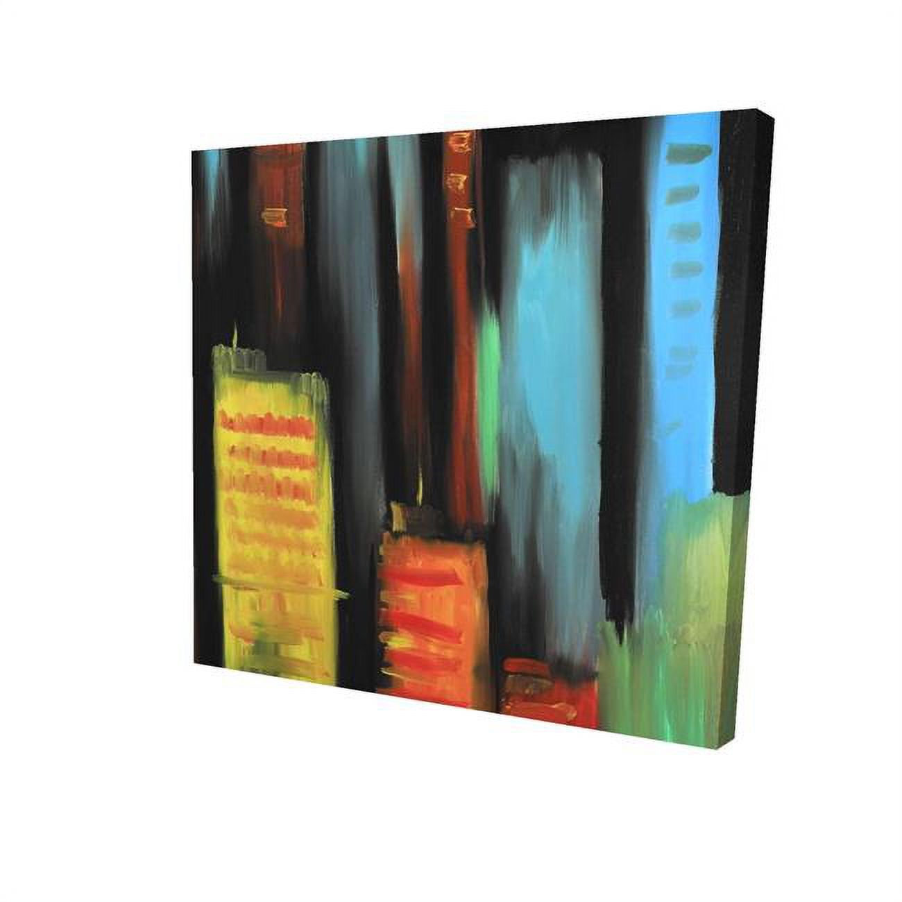 16 x 16 in. Abstract Tall Buildings-Print on Canvas