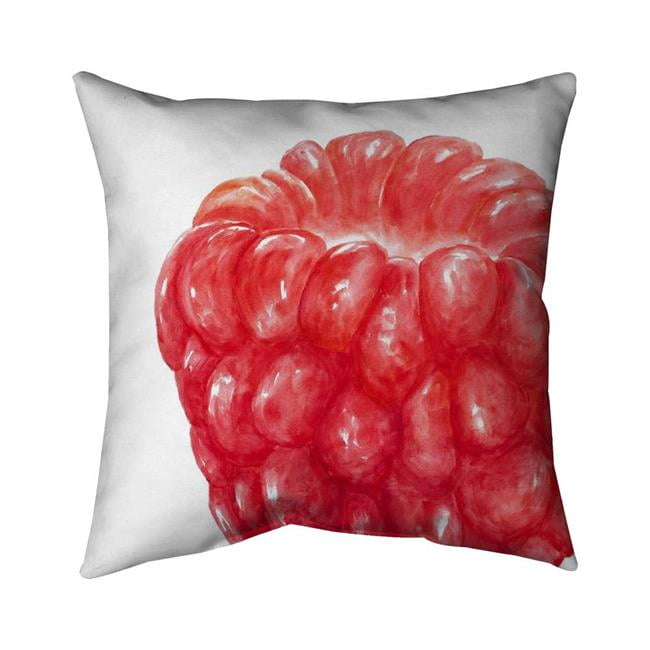 16 x 16 in. Raspberry-Double Sided Print Indoor Pillow Cover