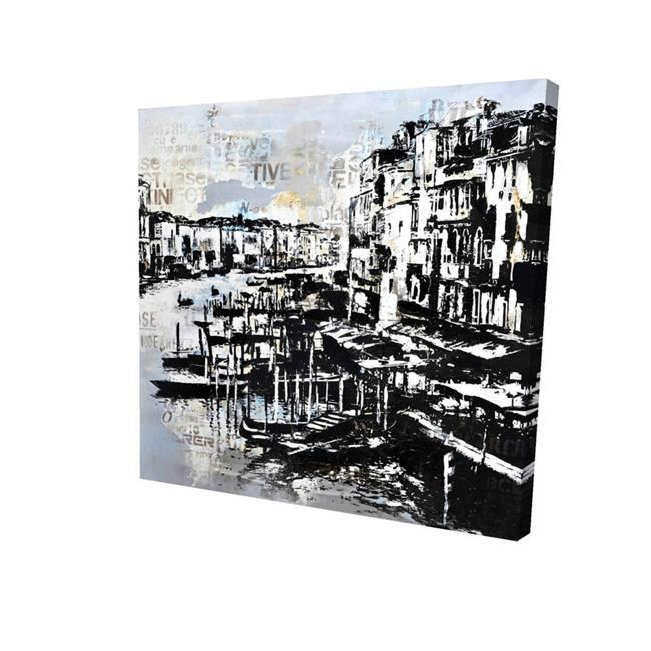 16 x 16 in. Abstract Venise Port-Print on Canvas