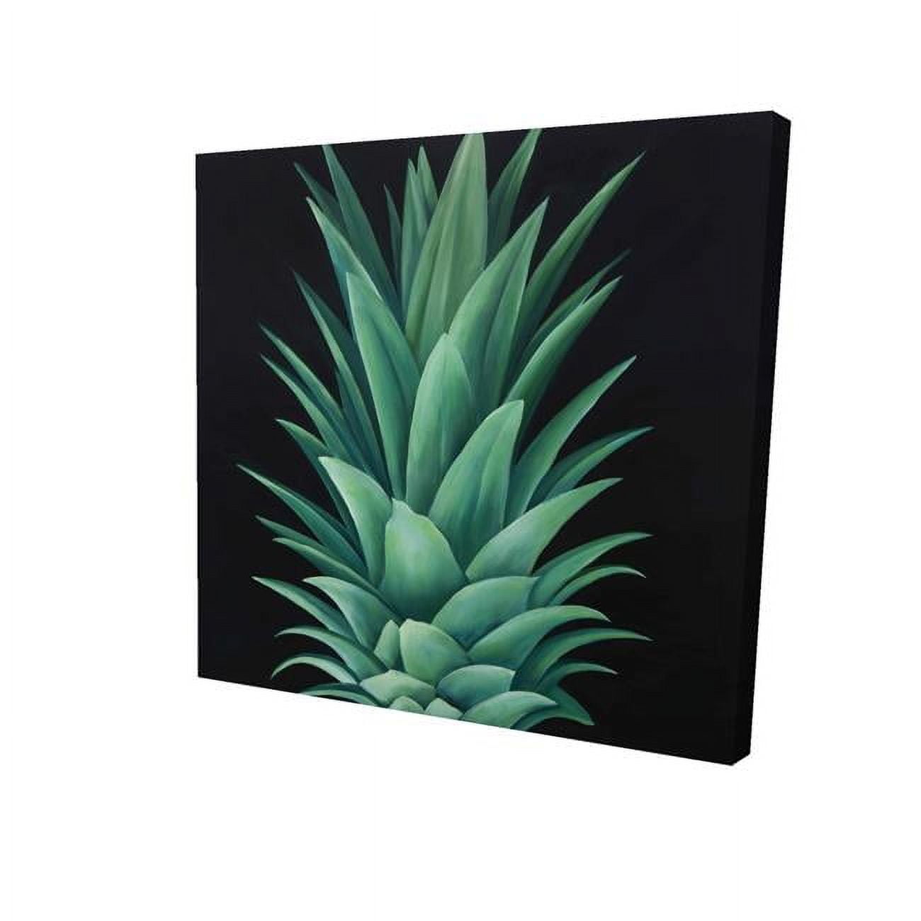 16 x 16 in. Pineapple Leaves-Print on Canvas