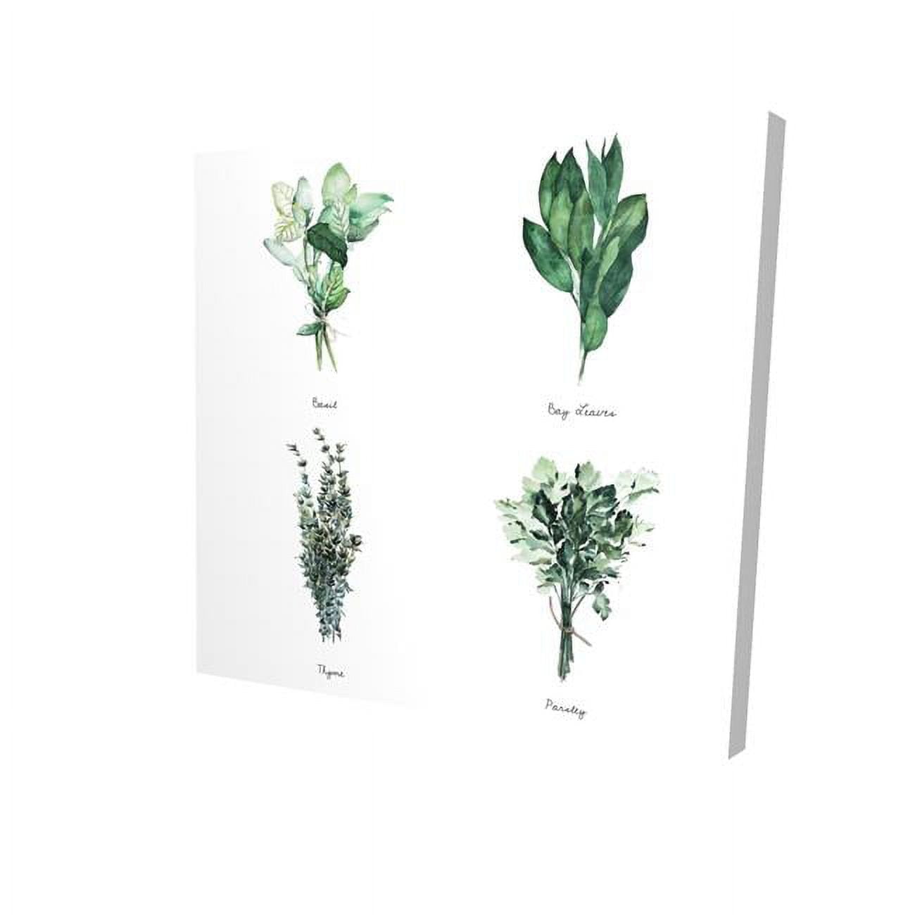 16 x 16 in. Fine Herbs-Print on Canvas