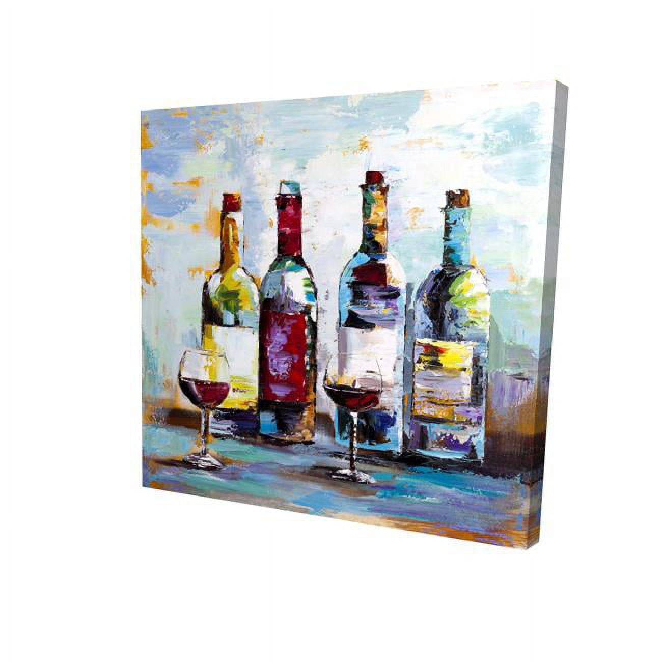 16 x 16 in. Wine Tasting-Print on Canvas