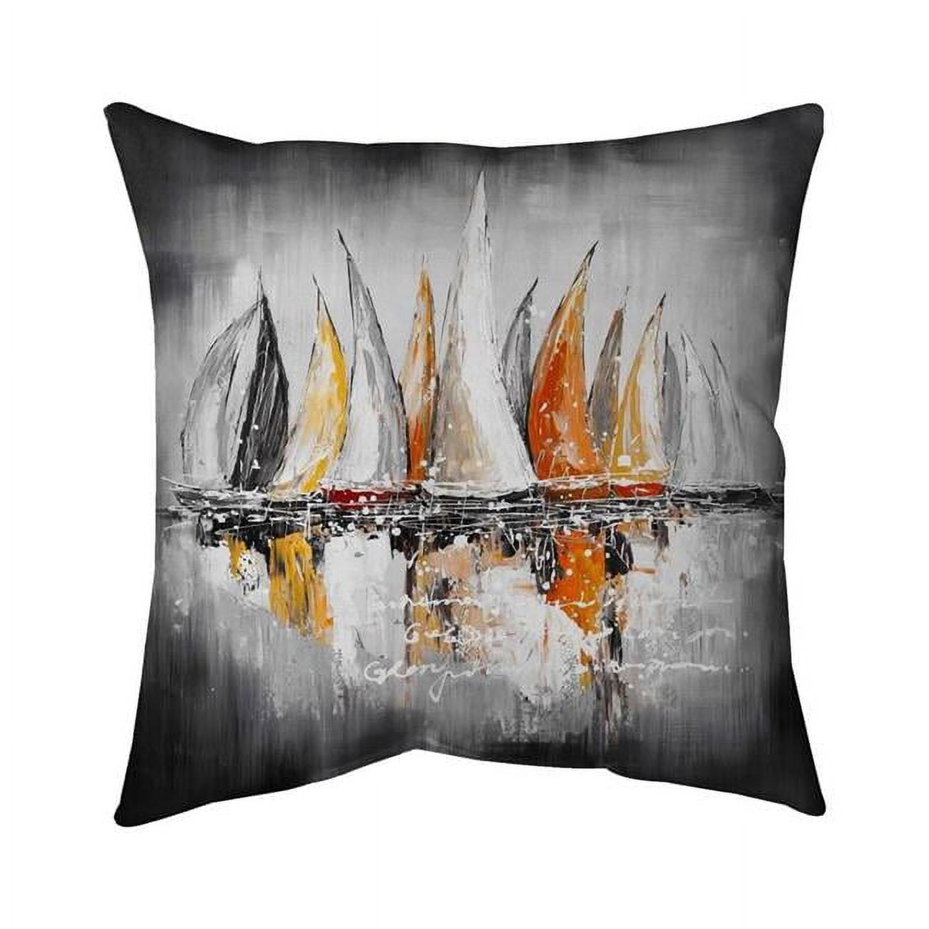 20 x 20 in. Sails on the Winds-Double Sided Print Indoor Pillow Cover