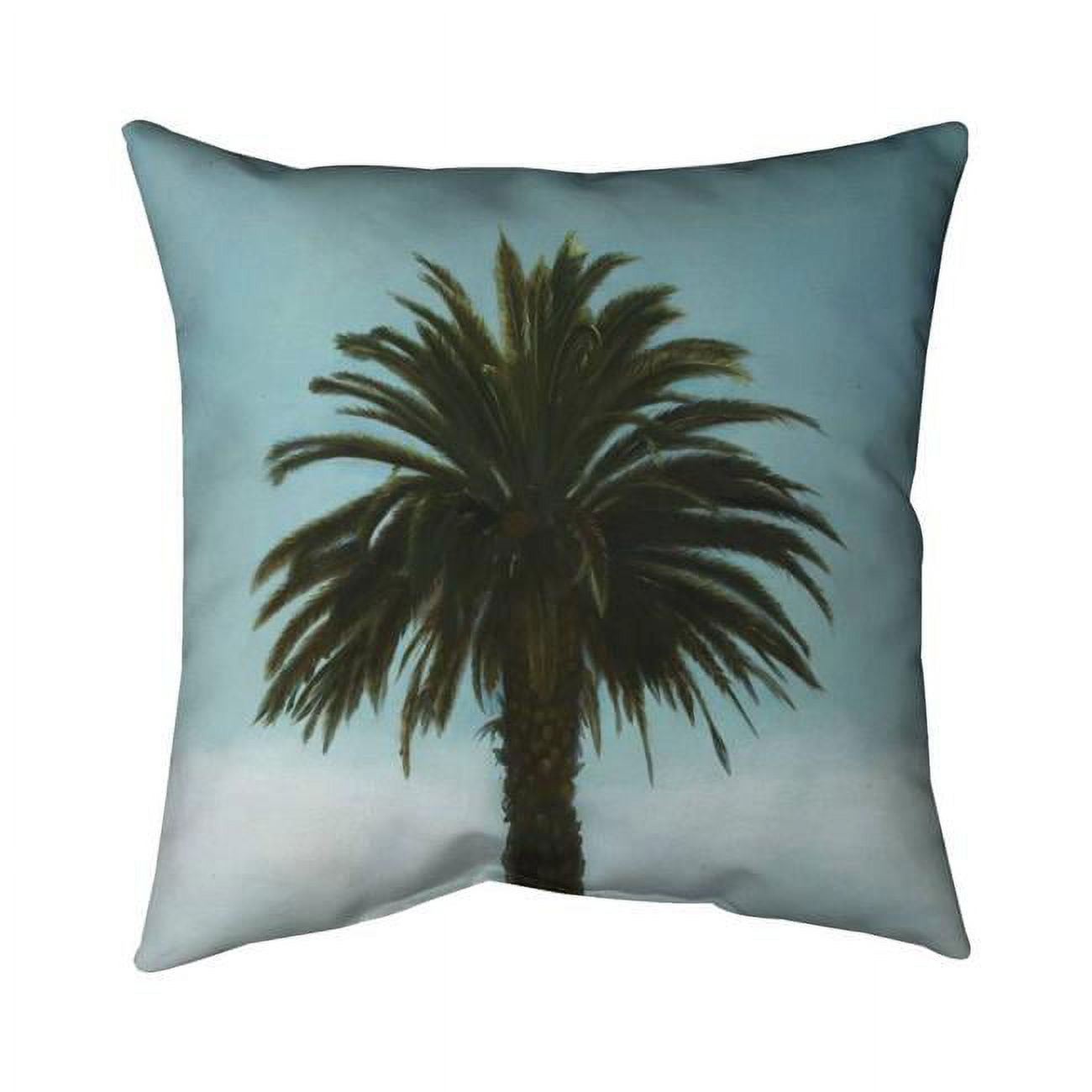 20 x 20 in. Tropical Palm-Double Sided Print Indoor Pillow Cover