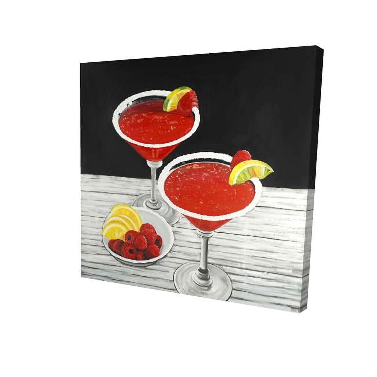 16 x 16 in. Two Cosmopolitan-Print on Canvas