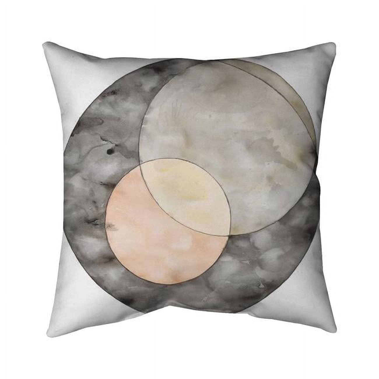 26 x 26 in. Interlocking-Double Sided Print Indoor Pillow Cover
