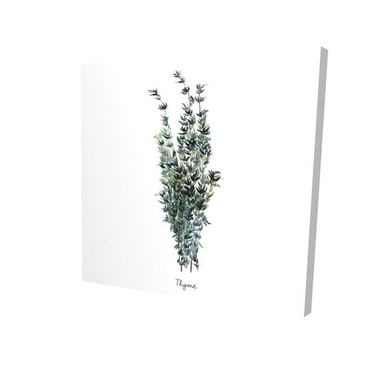 16 x 16 in. Thyme Leaves Bundle-En-Print on Canvas