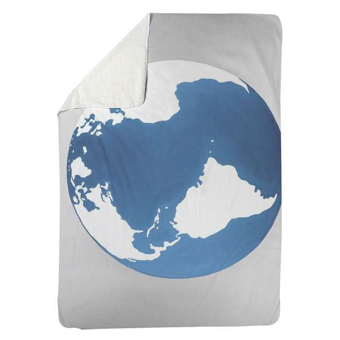 60 x 80 in. The Earth-Sherpa Fleece Blanket