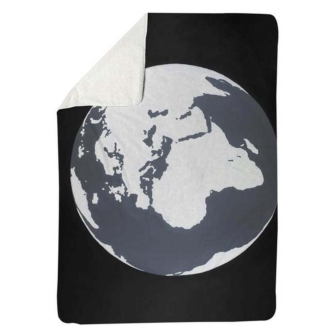 60 x 80 in. Earth-Sherpa Fleece Blanket
