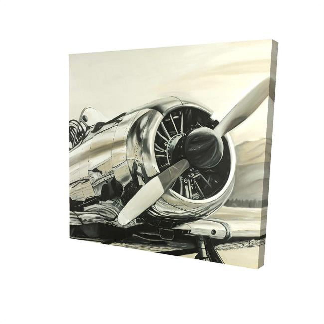 16 x 16 in. Vintage Aircraft-Print on Canvas