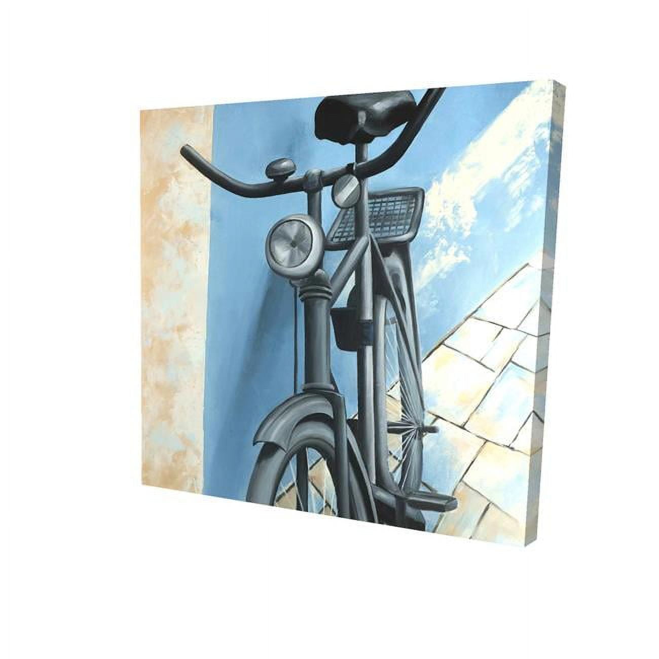 16 x 16 in. Abandoned Bicycle-Print on Canvas