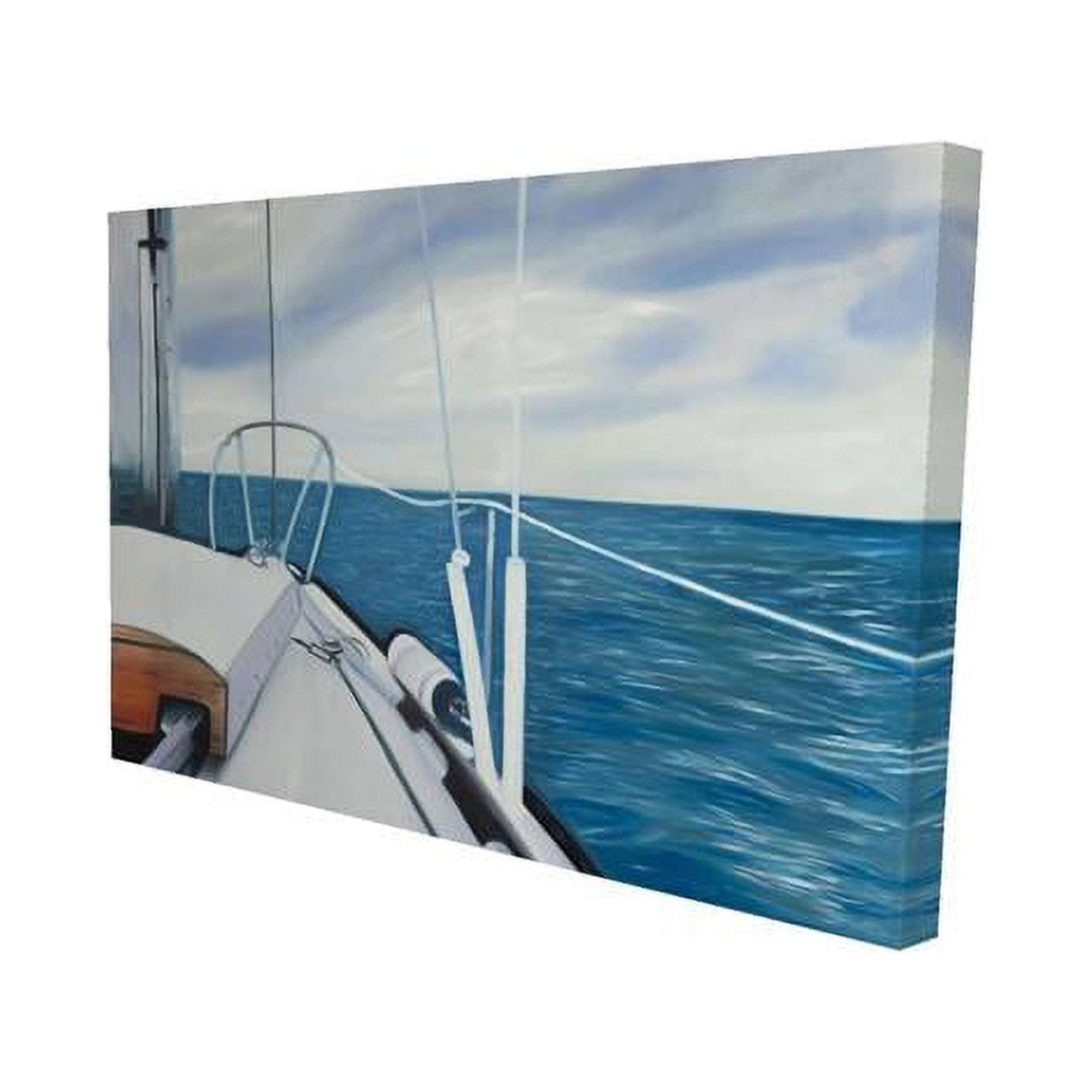 2080-2030-CO122 20 x 30 in. Sail on the Water-Print on Canvas