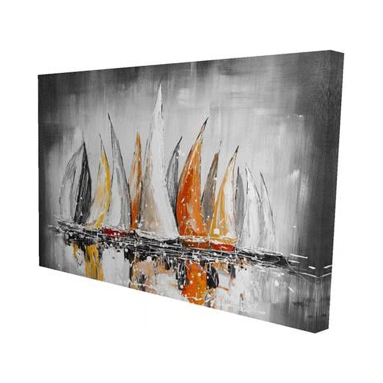 20 x 30 in. Sails on the Winds-Print on Canvas