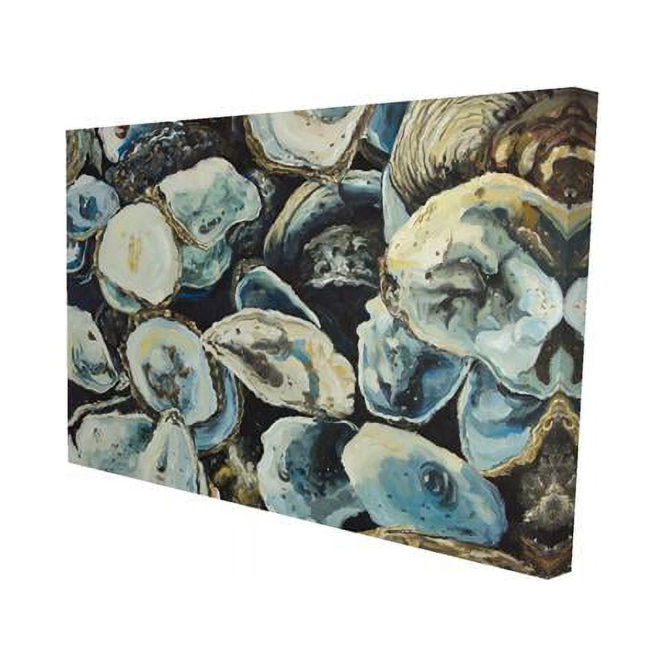 20 x 30 in. Oyster Shells-Print on Canvas
