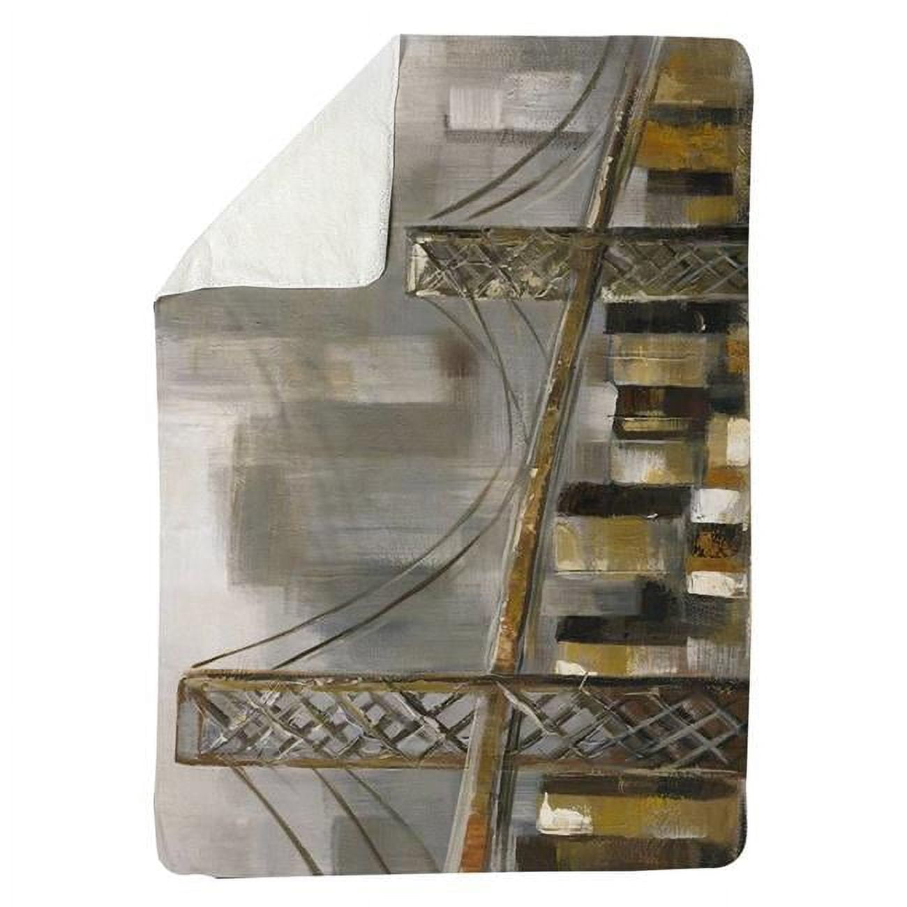 60 x 80 in. Bridge by A Cloudy Day-Sherpa Fleece Blanket