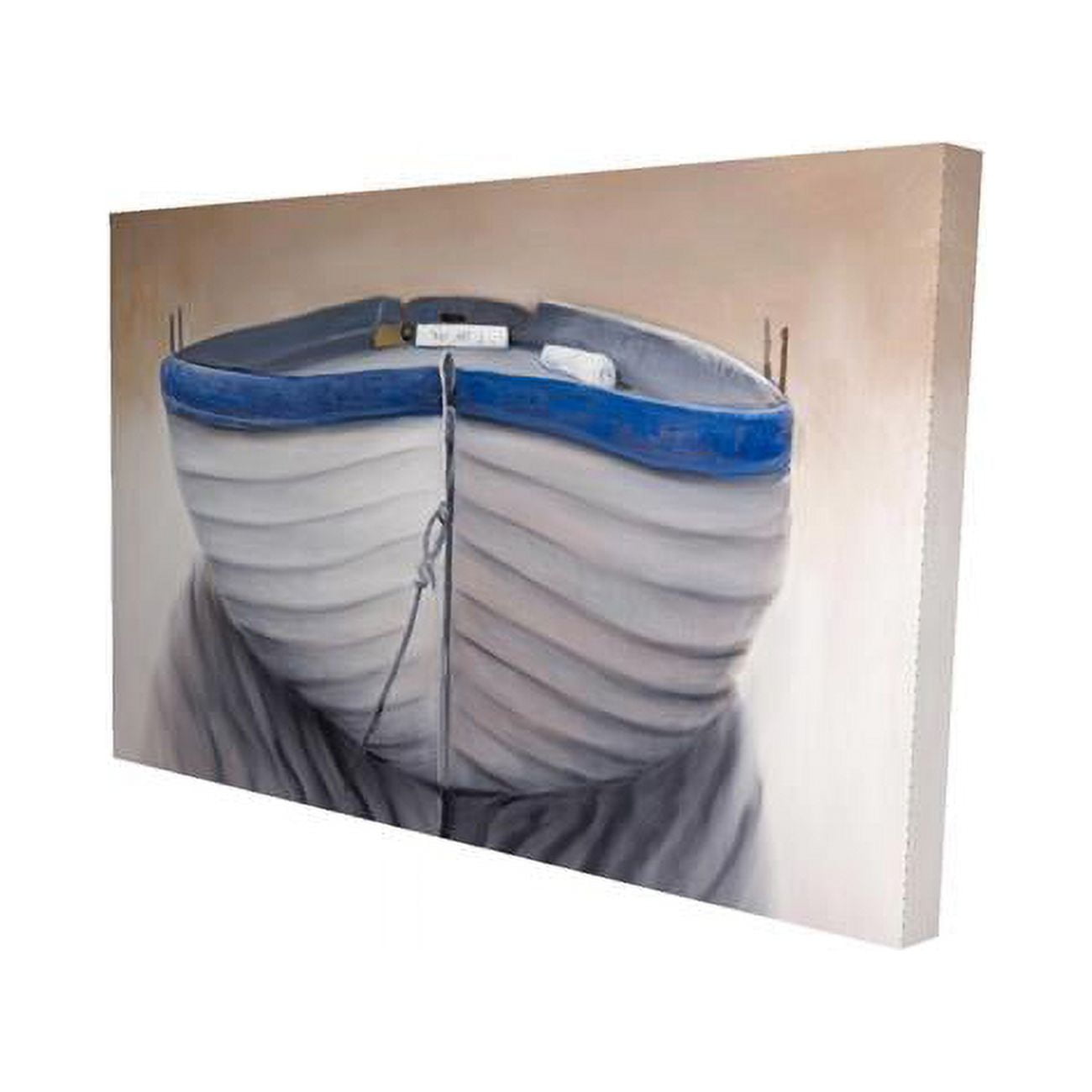 20 x 30 in. Canoe Boat-Print on Canvas