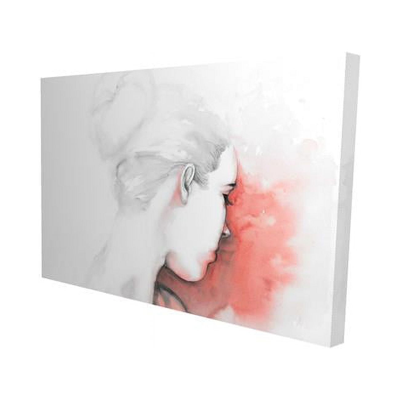 20 x 30 in. Pastel Woman-Print on Canvas