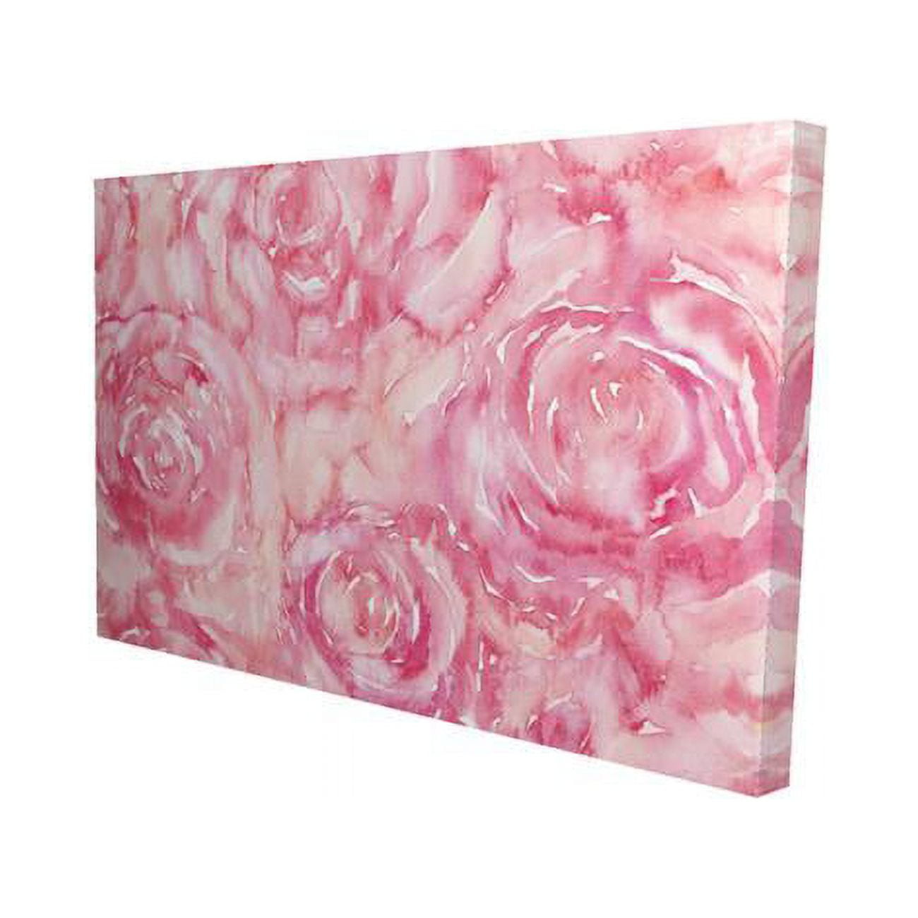 20 x 30 in. Roses In Watercolor-Print on Canvas